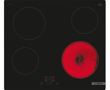 Bosch PKE611BA2E - Glaskeramikhäll med fyra kokzoner & TouchSelect