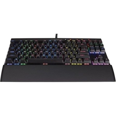 CORSAIR Gaming Tastatur Mekanisk Kompakt K65 RGB RAPIDFIRE Cherry MX Speed - AZERTY (CH-9110014-FR)