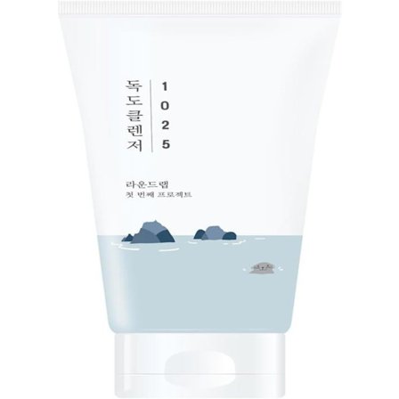 Ansiktsrengöringsgel - ROUND LAB - Dokdo Cleanser - 150ml - Hypoallergenisk - Känslig hud