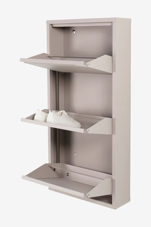 Spinder Design - Skoskap Billy 3 - Beige - Skoskap - Fra Homeroom