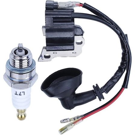 Tændspolemodul med tændrør kompatibel med Stihl 32f 51 55 61 66 Børsteskærer Scrubber motordel