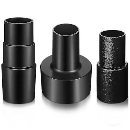 3 stk Universal Vakuum Våt Tørr Vakuum Konverter Reduser Adapter Kompatibel Støvsuger