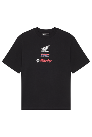 T-Skjorte FOX Honda Oversized Svart XL