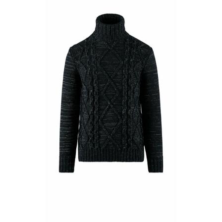 BomBoogie Turtlenecks blå, Herr Stickade tröjor, Herr, Storlek: M