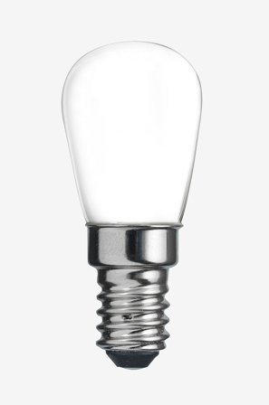 Globen Lighting - Valonlähde E14 LED 3-vaiheinen himmennettävä päärynä opaali 0,7-3W - Valkoinen - Valonlähteet & lamput - - Homeroom