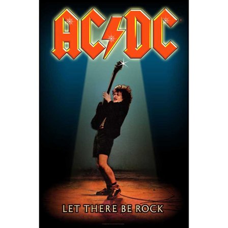 Posterflagga - AC/DC - Let There Be Rock