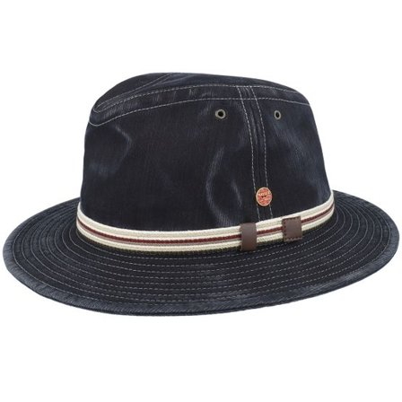 Mayser - Svart traveler Hatt - Menowin Outdoor Black Traveller @ Hatstore
