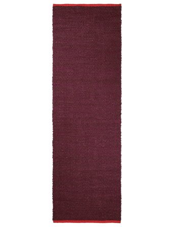 Mette Ditmer Notes Runner, Large - Burgundy - 80X 245CM