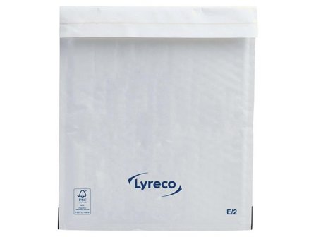 LYRECO Bubbelpåse E/2 220x260mm remsa 100/fp - Lyreco - Emballage och lagerutrustning - Kuvert och postemballage - Bubbelpåsar