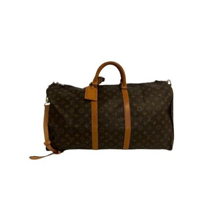 Louis Vuitton Vintage Pre-owned Canvas travel-Tass , Bruin , Dames , Maat: ONE Size Vintage Tassen