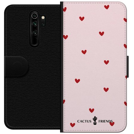 Kompatibelt Lommeboketui til Xiaomi Xiaomi Redmi Note 8 Pro Cactus and Friends – HeartSprinkle