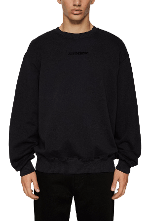 J.Lindeberg Callan Crew Neck T-shirts Herr Svart XL