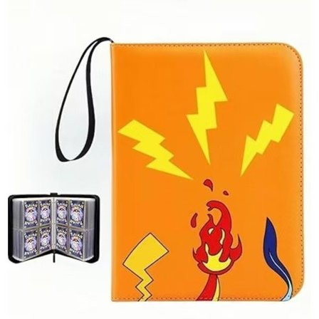 4-taskuinen keräilykorttikansio, 400 taskua, Pokémon-korttikotelo, jossa 50 irrotettavaa taskua, vetoketjullinen keräilykorttikotelo korttialbumille