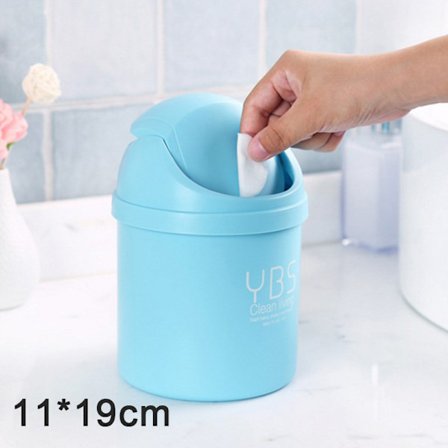 Stationär miniavfallskärl Liten papperskorg Hushåll med papperskorgar Skrivbord