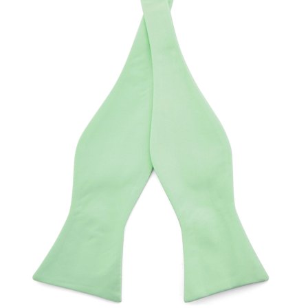 Muszka w kolorze zielonej mięty do samodzielnego zawiązania Basic dla mężczyzn - Muszki do samodzielnego wiązania