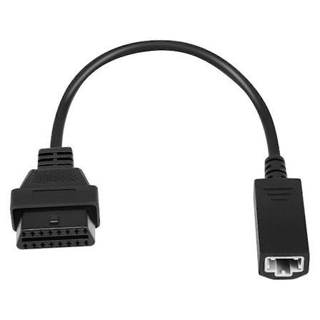 OBD2-kabel Kompatibel med Honda 3-Pin OBD1 Adapter OBD2 OBDII Kompatibel med Honda 3-Pin till 16-Pin Kontakt - Perfekt