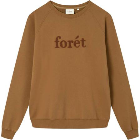 Forét, Spruce sweatshirt brown Bruin, Heren, Maat:M,Katoen