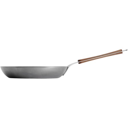 Woll Carbon Steel Stegepande Ø24 cm - Stål/krom | KitchenOne