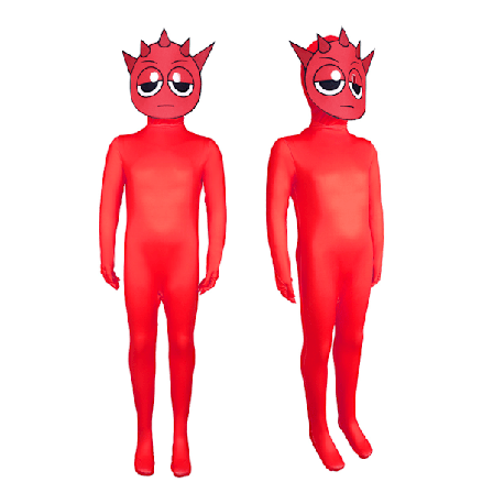 Nye Ankomster Voksne Barn Gutter Jenter Sprunki Incredibox Rhythm Box cosplay kostyme spill strømpebukser