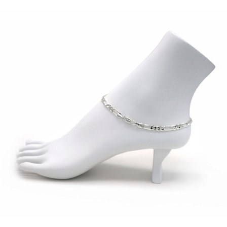 5mm Italiensk Figaro Länk Fotlänk 10