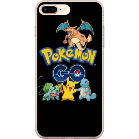 Apple iPhone 8 Plus Gennemsigtig cover Pokemon
