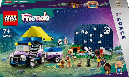 Lego Friends Stjernekiggercampingvogn Legetøj 42603, Børn & Forældre, Motorik & Bevægelse, Klodser Og Stabletårne