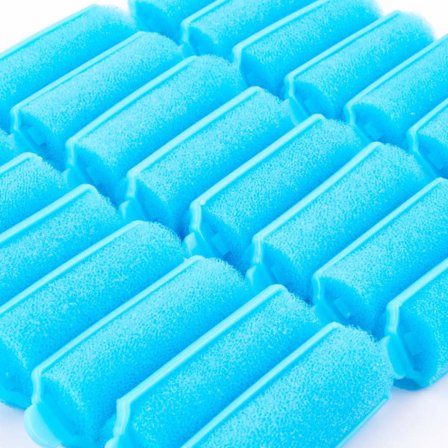 TG 48 stk 3 cm skumgummi hårruller Svampekant Curl Artefakt Ikke skadet Frisørverktøy