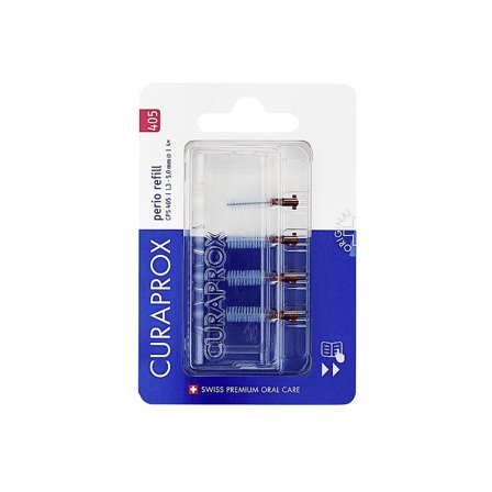 Curaprox Curaprox CPS405 Perio Refill 4 stk. Rød, Medicin & Pleje, Mund & Tandpleje, Tandstikker