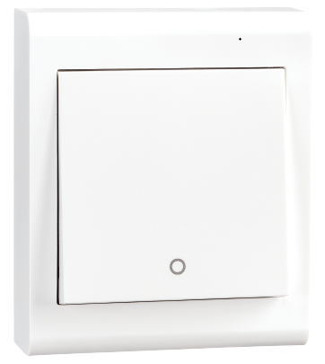 SG Bryter Påvegg Hvit 2-pol