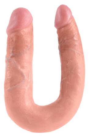 Pipedream King Cock U-Shaped Double Trouble 33,5 cm - Woome.pl