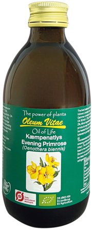 Oil of Life Kæmpenatlysolie Ø 250 ml, Helse & Madvarer, Andre Kosttilskudsolier, Kæmpenatlysolie / Omega-6