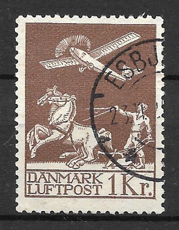 Danmark 1929 - AFA 182 - Stemplet