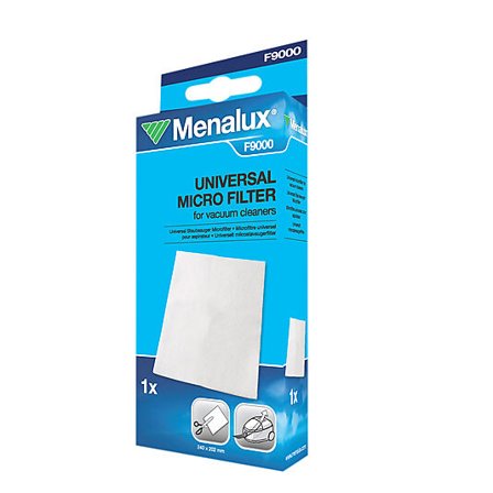 MENALUX UNIVERSALFILTER TIL STØVSUGER F9000