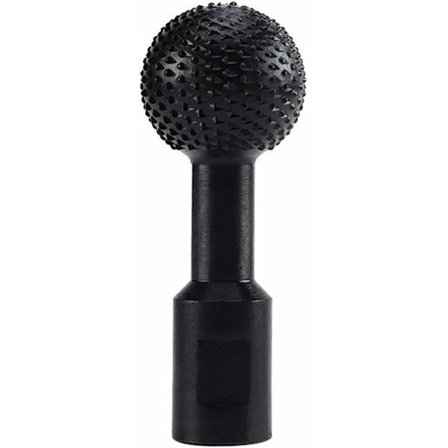 14mm sfærisk treskjær graveringsverktøy, sfærisk roterende burr, sfærisk stål roterende fil for boremaskin, polering og gravering, svart KLB