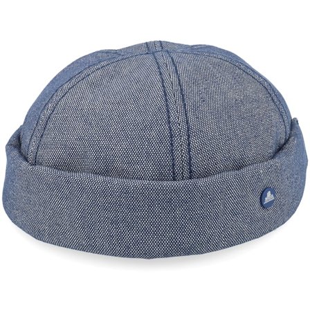 Hammaburg - Blau docker Mütze - Denim Blue Docker @ Hatstore