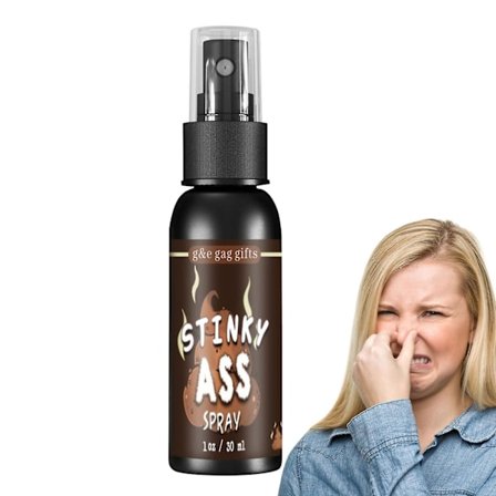 Tricky Liquid Fart, stærkt koncentreret lugt-prank-drys, potent røv-prut-spray, ekstra stærke stink-joke-legetøj til voksne