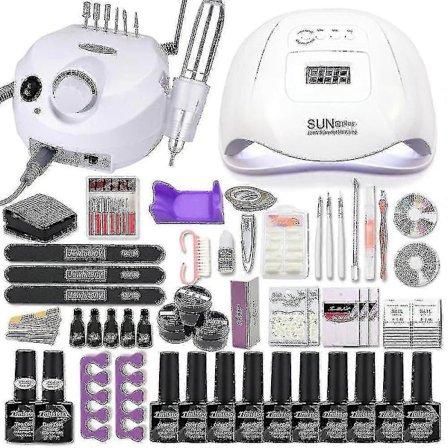 Kunstsett 120/80/54w UV LED Lampe L Sett Elektrisk Kunstsett-