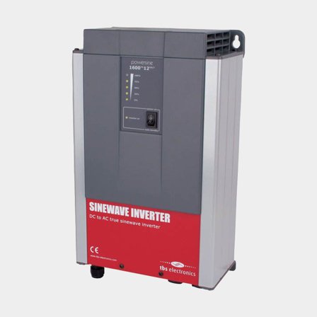 Inwerter / przetwornica TBS Powersine, czysta sinusoida, 12 V - 230 V, 1300 W - Jachtowa