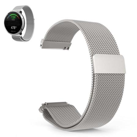 Universal cool ruostumattomasta teräksestä valmistettu kellonauha - Hopea Silver grey