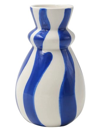 Que Rico Vase - Carolina - Bold & Blue - Blue - 14.5 CM