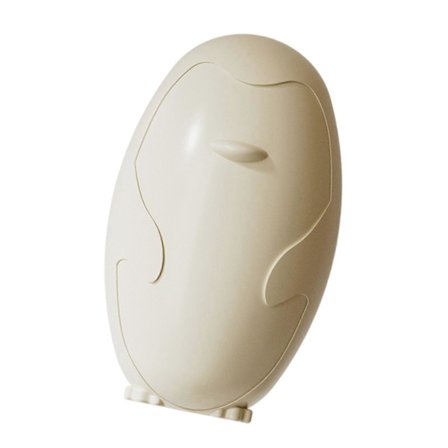 Återanvändbar Luddroller Boll Luddborttagare för Matta Djurhår Kläder Beige 11cmx6cm