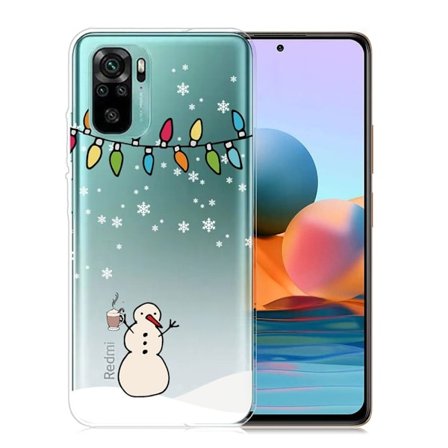 Jul Xiaomi Redmi Note 10S / Redmi Note 10 fodral - Ritning På Pinne