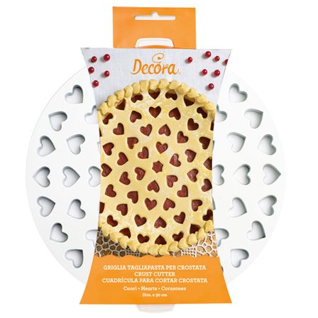 Gitterform Hjerte til Tærte