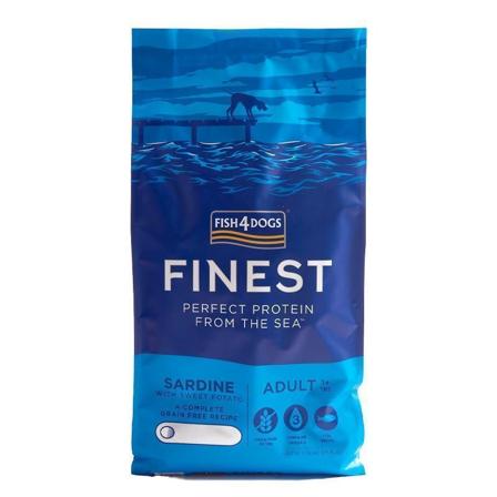 Fish4Dogs Adult Sardine 6kg, Hund, Hundefôr, Tørrfôr, Fish4Dogs