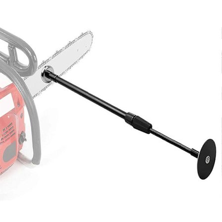 Verktøy for måling av ved, justerbar magnetisk base, måleverktøy som enkelt festes på motorsagen