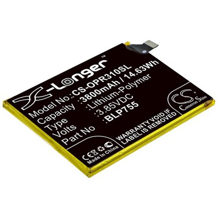 Batteri for SmartPhone, Mobil for OPPO Reno 3 5G, Reno 3 5G Aura, PCLM50 og andre.