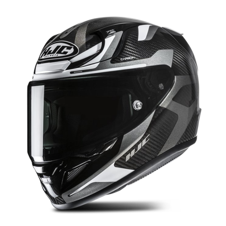 Umpikypärä HJC RPHA 12 Carbon Xentra Musta/Valkoinen/Harmaa XXL