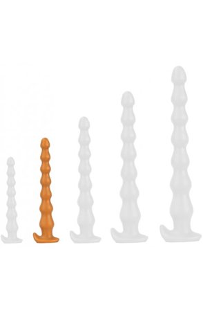 TheAssGasm Plug Long Chap Beads 27 cm Anaalidildo