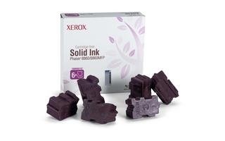 XEROX 6 x Magenta blekkpatroner til PHASER 8860 8860MFP