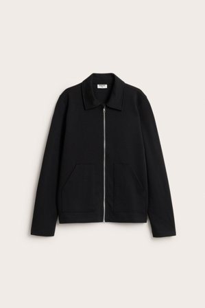 Kappahl | Overshirt med glidelås | Svart